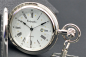 Preview: Eichmüller Taschenuhr mit Kette hochwertiges Schweizer Quarz Uhrwerk