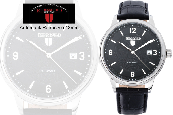 Riedenschild Retrostyle Automatikuhr 42mm RS7605-02